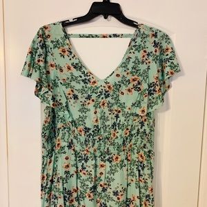 Torrid flutter sleeve top